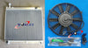 Toyota Hiace Aluminum Radiator + Fan (1995-2004)