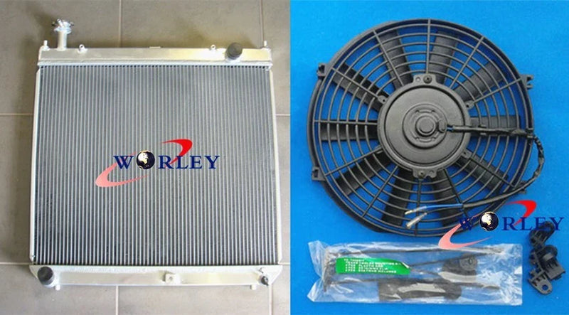 Toyota Hiace Aluminum Radiator + Fan (1995-2004)
