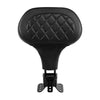 Harley Touring Road King Glide Black Driver Rider Backrest Pad (1988-2024)