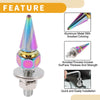 License Plate Screws Cover 54mm Multicolor 4 x Universal Motorcycle