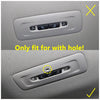 2018-2020 Toyota Camry SE LE Reading Light Carbon Fiber Cover Trim (2018-2020)