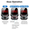 Car MP3 Player Calls Hands-Free Wireless FM Transmitter USB Charger