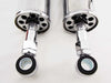 Harley Davidson FXSTS Springer Softail Chrome Rear Shock Absorbers (89-99)
