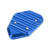 BMW K1200S K1200R K1300S Kickstand Side Stand Plate Pad Blue (2004-2016)