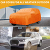 Toyota Sequoia Orange Cotton with Zipper Car Cover Waterproof All Weather