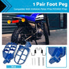 Yamaha PW50 Peewee Blue Foot Peg Footrest Assembly