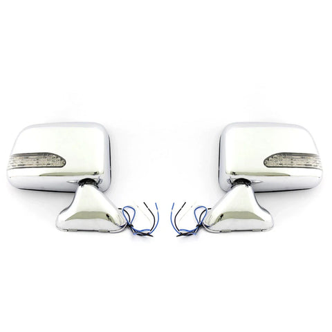 Toyota Hilux 5th Gen 1988-1997 Chrome LED Door Mirror
