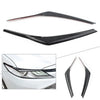 Toyota Camry SE XSE Black Headlight Eyebrow Trim (2018-2024)