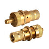 Car SUV 6-30 PSI Air Valve Core 4 x Brass Tire Deflators Kit