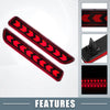 Suzuki SX4 LED Rear Bumper Fog Tail Light Red Lens (2007-2014)