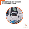 Toyota Hilux Ute 88-96 LH Chrome Wing Side Mirror