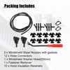 Jeep Grand with 2M Hose Front Windshield Washer Nozzle Kit