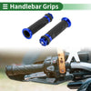 Motorcycle 7/8" / 22mm Hand Grip Cover Aluminum Alloy Blue