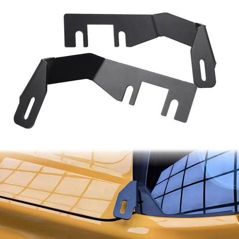 Ford Ranger Hood Ditch A-Pillar Light Pod Mount Bracket (2023-2024)