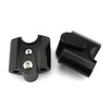 BMW R 18 Classic Black Handlebar Risers Lift Clamp Adapters (2022-2023)