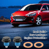 Car & Motorcycle Black Blue 2 x M14x1.5 Copper Oil Drain Plug W/Gasket