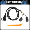 Jeep Wrangler JK 4-Pin Trailer Wiring Harness (2007-2018)