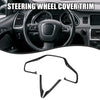 Honda Civic (2016-2021) Carbon Fiber 3 Pcs Steering Wheel Cover Trim