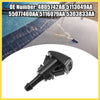 Dodge Caliber 8pcs Washer Nozzle Wiper Jet (2007-2012)