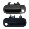 Toyota Camry Door Handle Outer Set of 2 Black Front Left+Right (1993–1997)