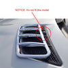 Benz GLE ML GL Chrome Engine Hood Air Outlet Vent Trim Cover Frame Fit