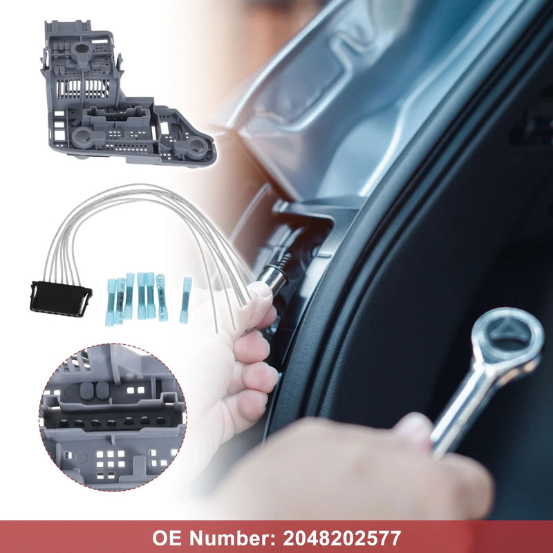 Mercedes-Benz C-Class W204 Right Tail Light Socket Wiring (2007-2014)