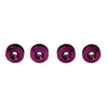Trunk Hatch Lid 4PCS Purple Quick Release Bumper Holder Clips