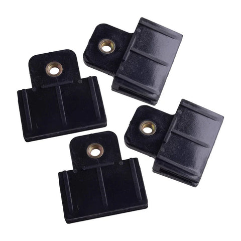 Car Truck 4x Door Window Glass Duct Retaining Brackets