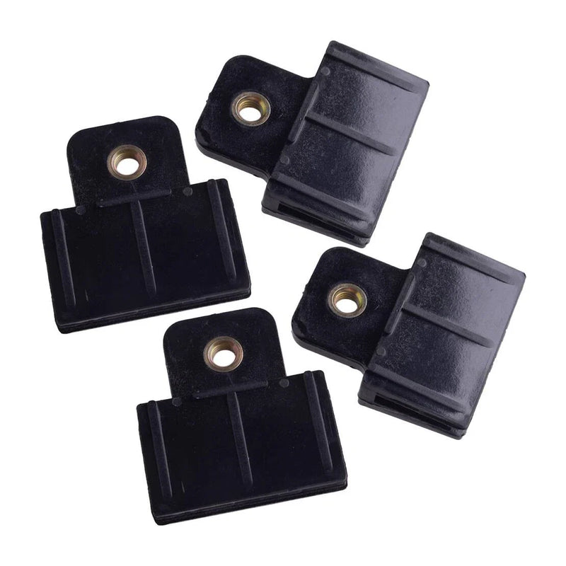 Car Truck 4x Door Window Glass Duct Retaining Brackets