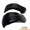 Harley Softail Street Bob ABS Battery Side Cover Black Ribbed (2018-2022)