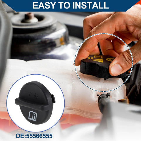 Chevrolet Cruze 1.4L 1.8L Black Coolant Cap (2008-2013)