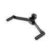Universal Motorcycle 21cm Black Dual Way Gear Shift Lever Footrest Pedal Shifter