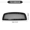 Dodge Ram 1500 2011-2012 Gloss Black Front Grille Assembly