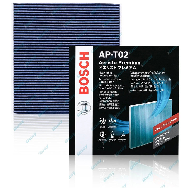 Toyota Prius NHW20 4cyl 1.5L 2003-09 Bosch Aeristo Premium Cabin Air Filter