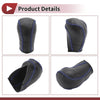 Mazda CX-5 (2013-2014) Black Blue Faux Leather Gear Shift Knob Cover