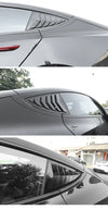 Tesla Model 3 Rear Side Window Glass Louvers Cover Trims (2024–2025)