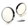 Porsche 911 Carrera RS 912 Chrome Stainless Steel Door Fender Mirror Set