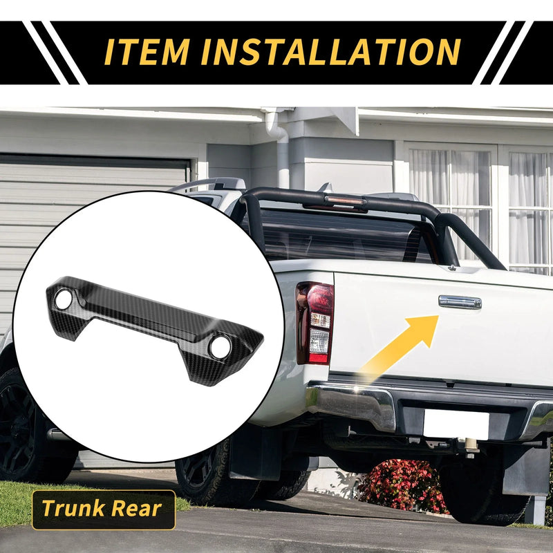 Toyota Tundra Carbon Fiber Trunk Handle Bowl Cover (2022-2024)
