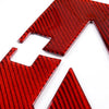 Nissan 350Z Red Carbon Fiber Console Navigation GPS Panel Cover (03-09)