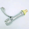 US Kitchen Faucet Chrome Sink Mixer Sprayer Desk Mounted Single Handle Hose