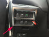 Nissan Altima Headlight Control Frame Button Cover Trim (2016-2018)