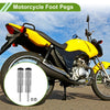 Motorcycle Motorcycle FootPegs 3.5" Silver Tone 1 Set