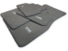BMW 7 Series F02 Premium Gray Floor Mats (2010-2015)
