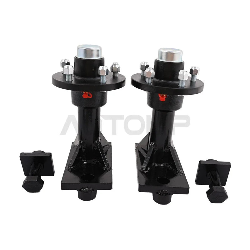 5x 4.5 Lug Superior Shipping Container Wheels Bolt-on Spindle