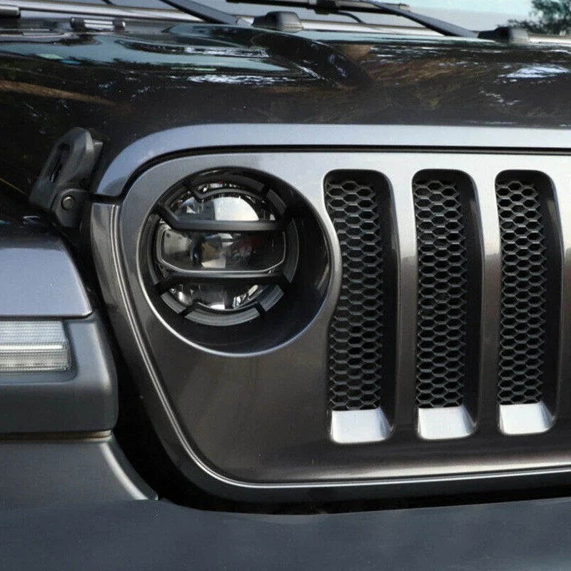 Jeep Gladiator JT Headlight Lamp Decoration Covers (2020-2022)