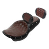 Harley Touring Rider Passenger Seat & Backrest Pad (2009-2023)
