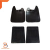 2WD Toyota Hilux Black Rubber Mud Flaps (1988-1996)