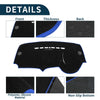 Peugeot 3008 2013-2015 Sun Protector Black Blue Dashboard Cover Mat