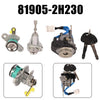 Hyundai Elantra Same Key / Full Door Lock / Ignition Switch (2007–2010)