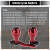 Motorcycles Frame Slider / 175 mm / Aluminum Alloy Red